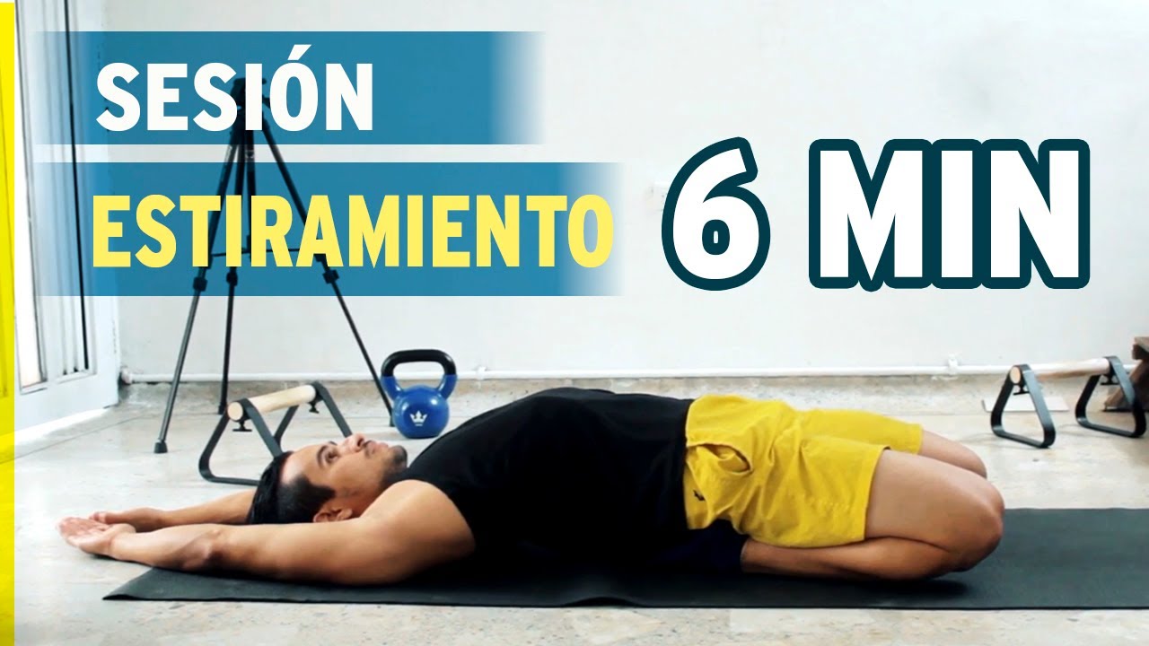 ESTIRAMIENTO de piernas 🍗 / Tren inferior - ( 🕒 6 MINUTOS)