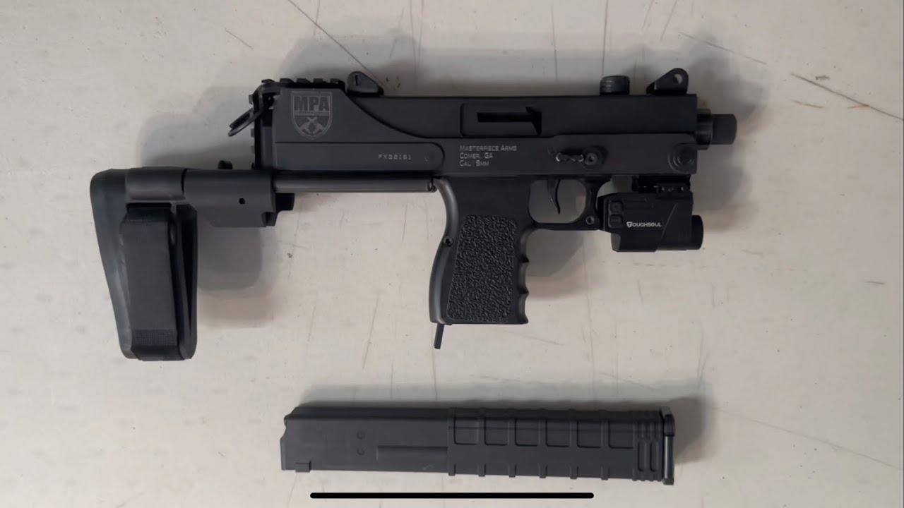 Gun Review MPA30T Defender top cocking model PCC type setup “Mac 11”
