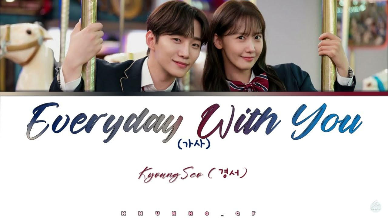 【KARAOKE】Everyday With You KyoungSeo (경서) (King The Land ost) EASY COLOR CODED LYRICS [HAN/ROM/ENG]