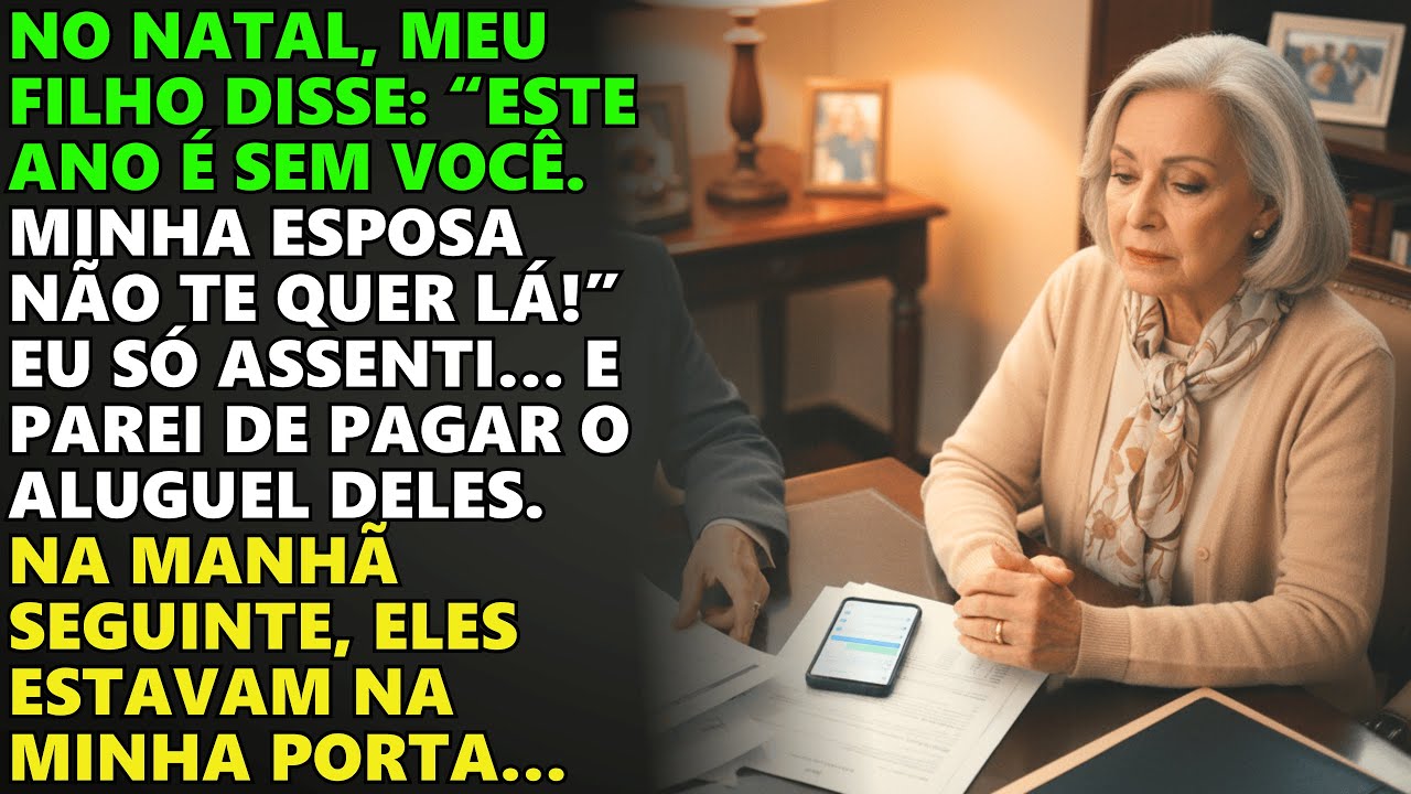 Meu filho me cortou do Natal por causa da esposa — no dia seguinte, eles estavam na minha porta