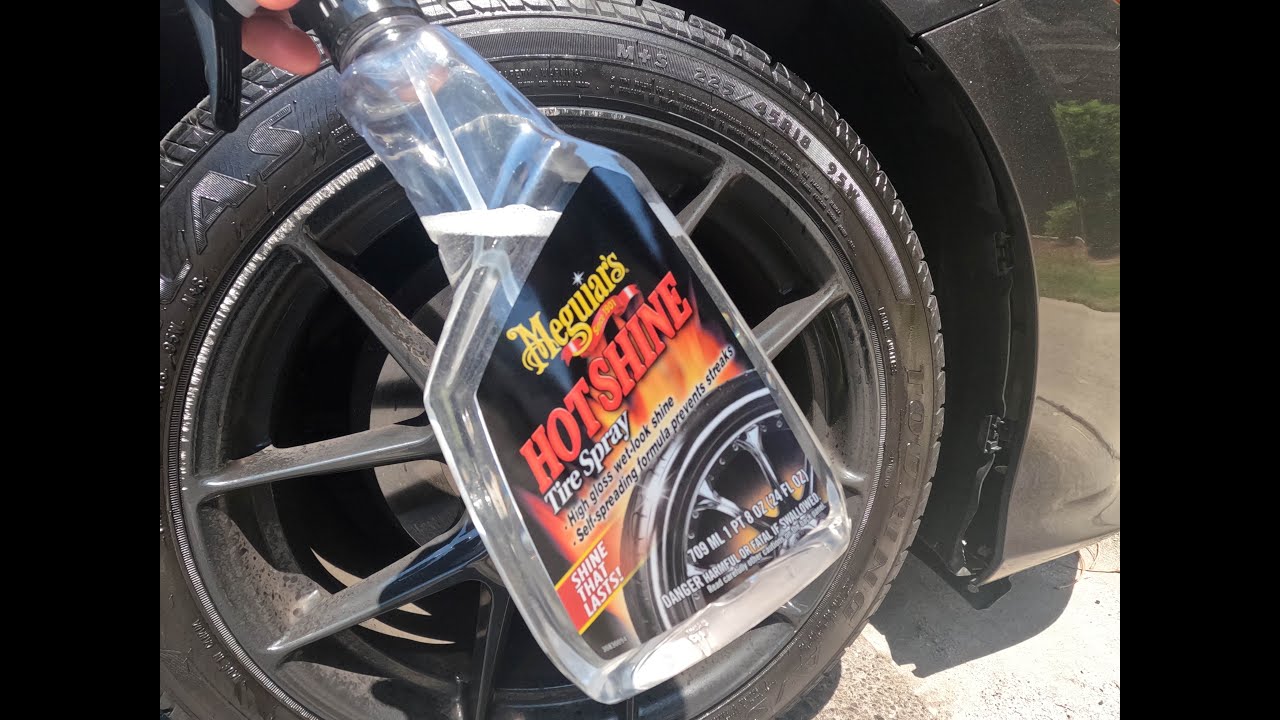 Meguiars Hot Shine Tire Shine How to Use + Product Review 