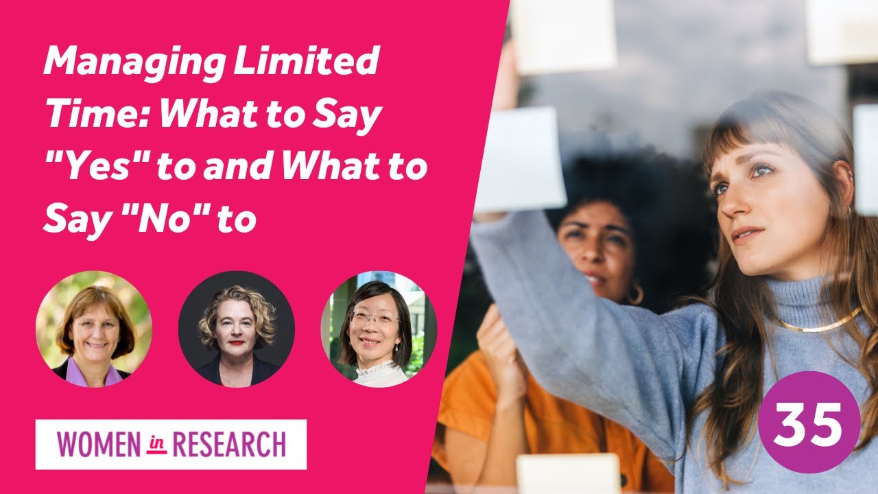 Managing Limited Time: What to Say 'Yes' To and What to Say 'No' To - Small Wins Webinar Series