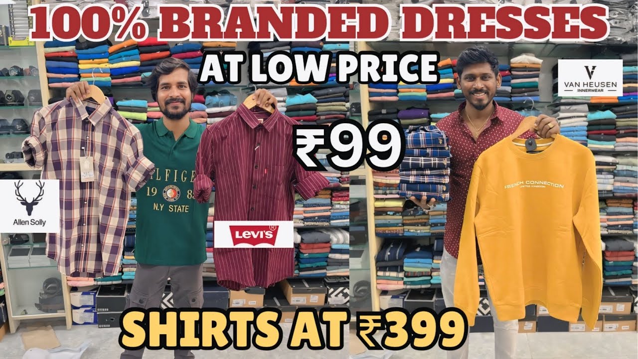 💥🤯வெறும் ₹399 கு Branded Shirts & Phants | Unbelievable Branded Offers🔥| Running Commentary