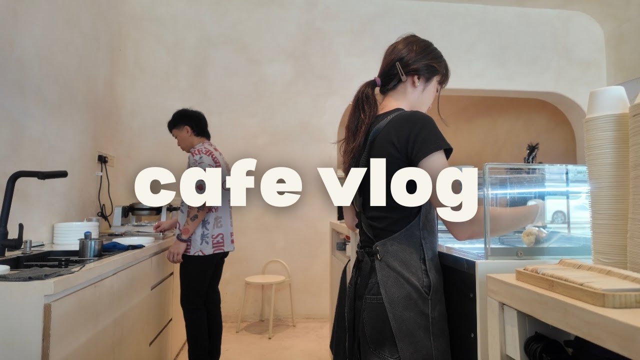 [CAFE VLOG] come to work with me