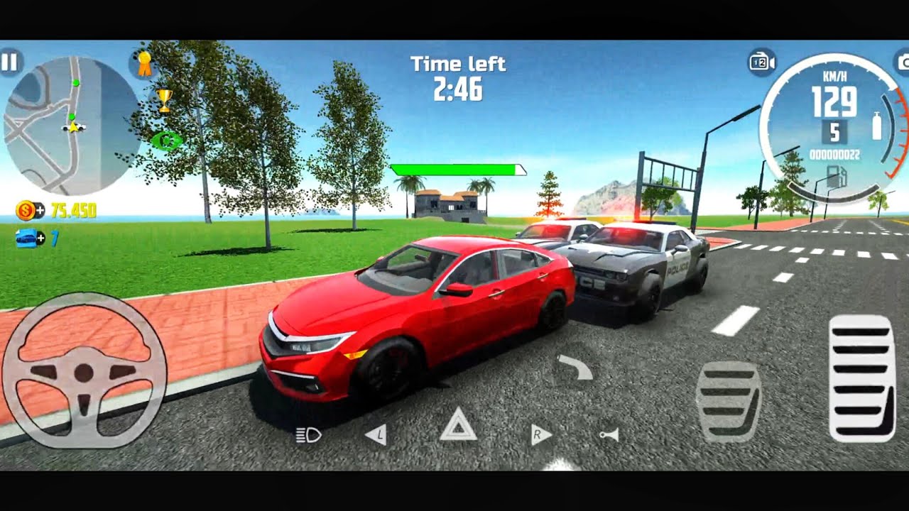police car chasing for car simulator 2 android gameplay part 1