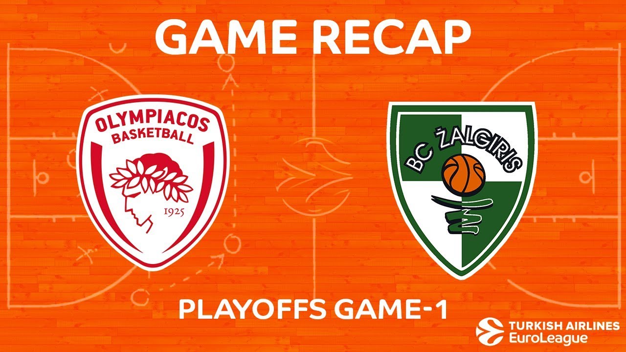 Highlights: Olympiacos Piraeus - Zalgiris Kaunas