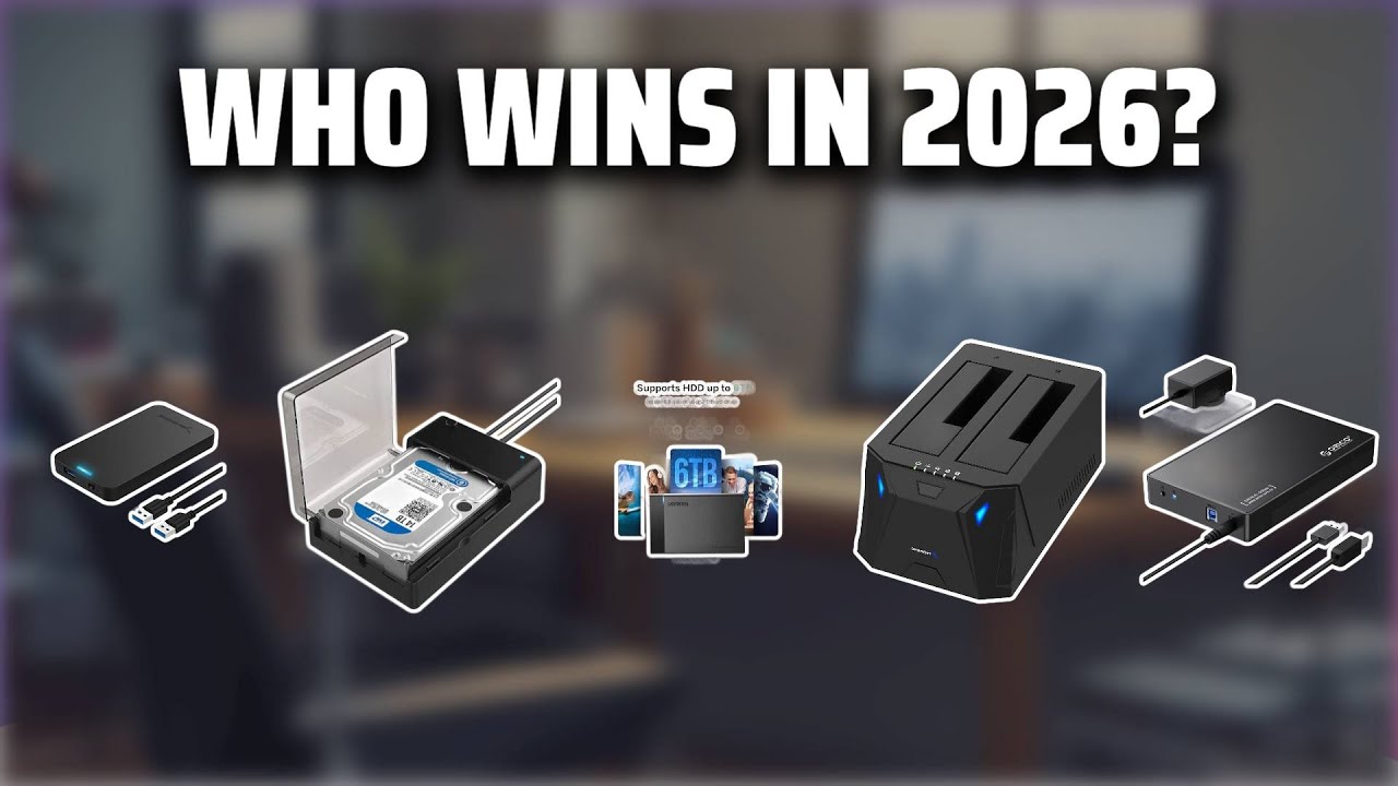 The Top 5 Best HDD Enclosure in 2026 - Must Watch Before Buying!