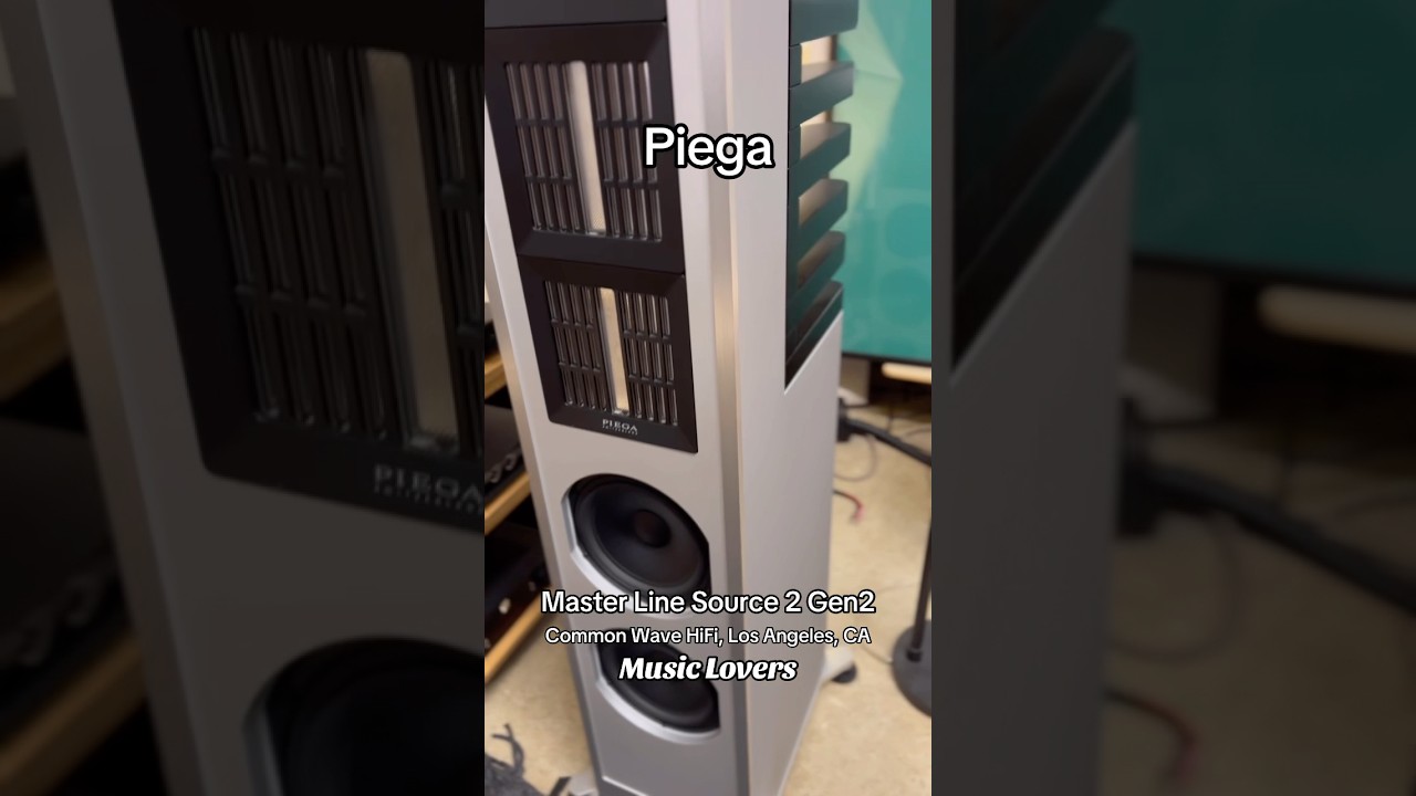 Common Wave HiFi, LA, CA: ​⁠@PIEGASwitzerland Master Line Source 2 Gen2 #audiophile #music