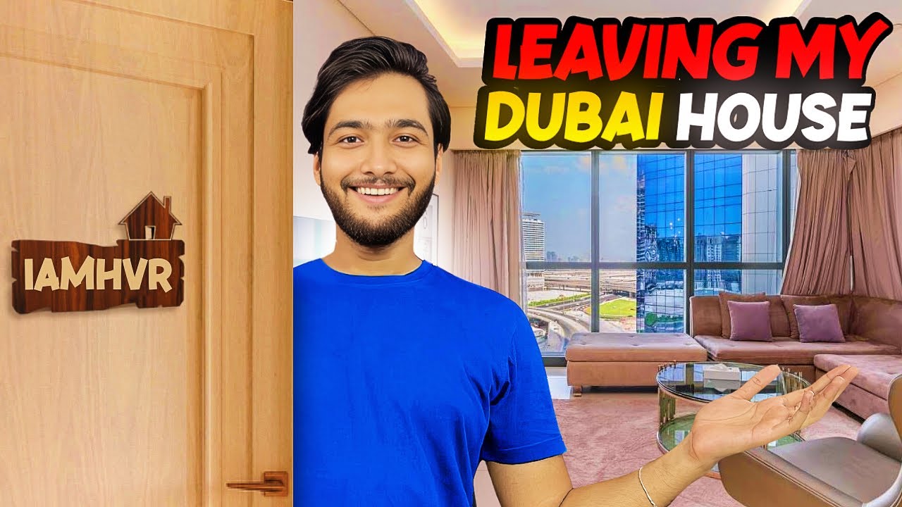 Leaving My 2,000 Dirham Dubai Flat | Room Tour in Dubai's Prime Location