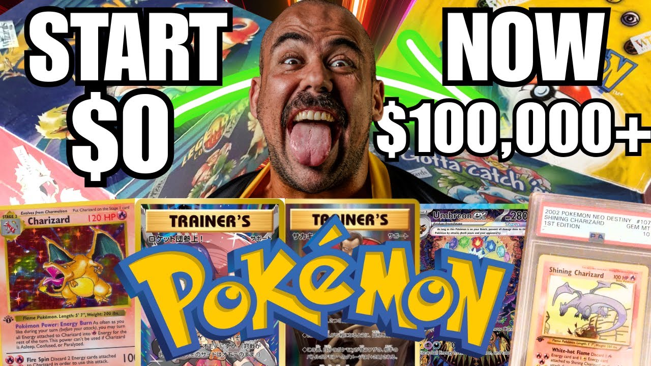 I Built a 6 Figure Pokemon Card Collection from $0 - Here's How.