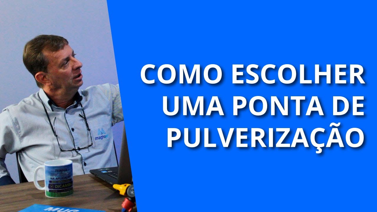 PONTA (BICO) DE PULVERIZAÇÃO: COMO ESCOLHER? | MAGNOJET | AGRO ACADEMY