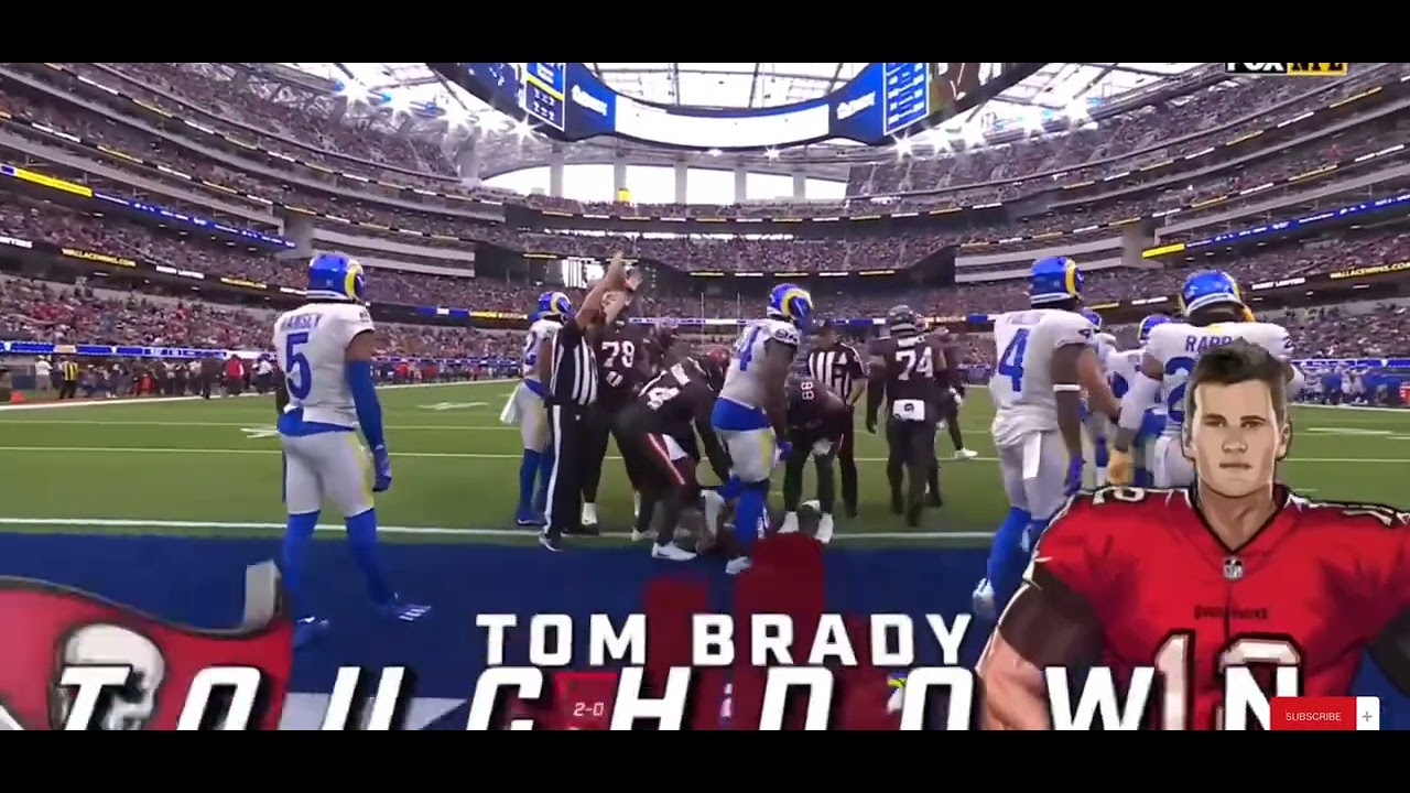 Every Tom Brady rushing touchdown from the 2021-2022