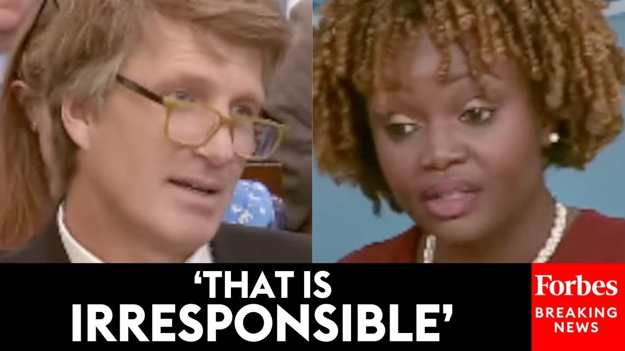 Karine Jean-Pierre Slams Reporter Over Questions About Transgender Athletes In Women's Sports