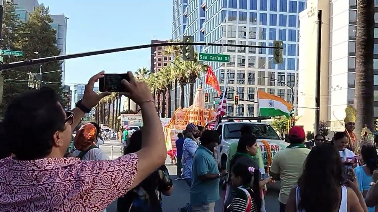 India Independence Parade, San Jose,CA, Aug 9 2025, Clip 5