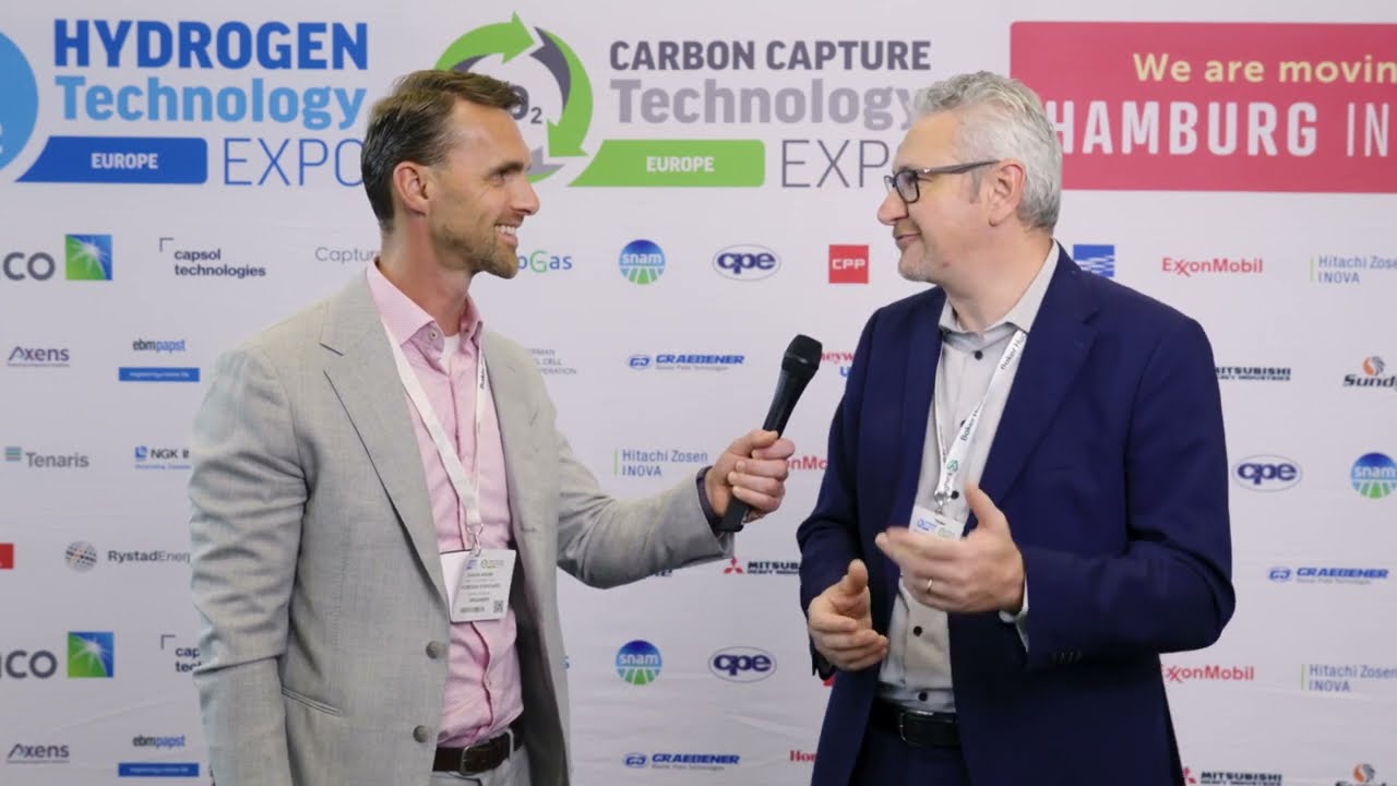 Exclusive Interview with Maurizio Bellingardi from Tenaris at the Hydrogen Technology Expo Europe