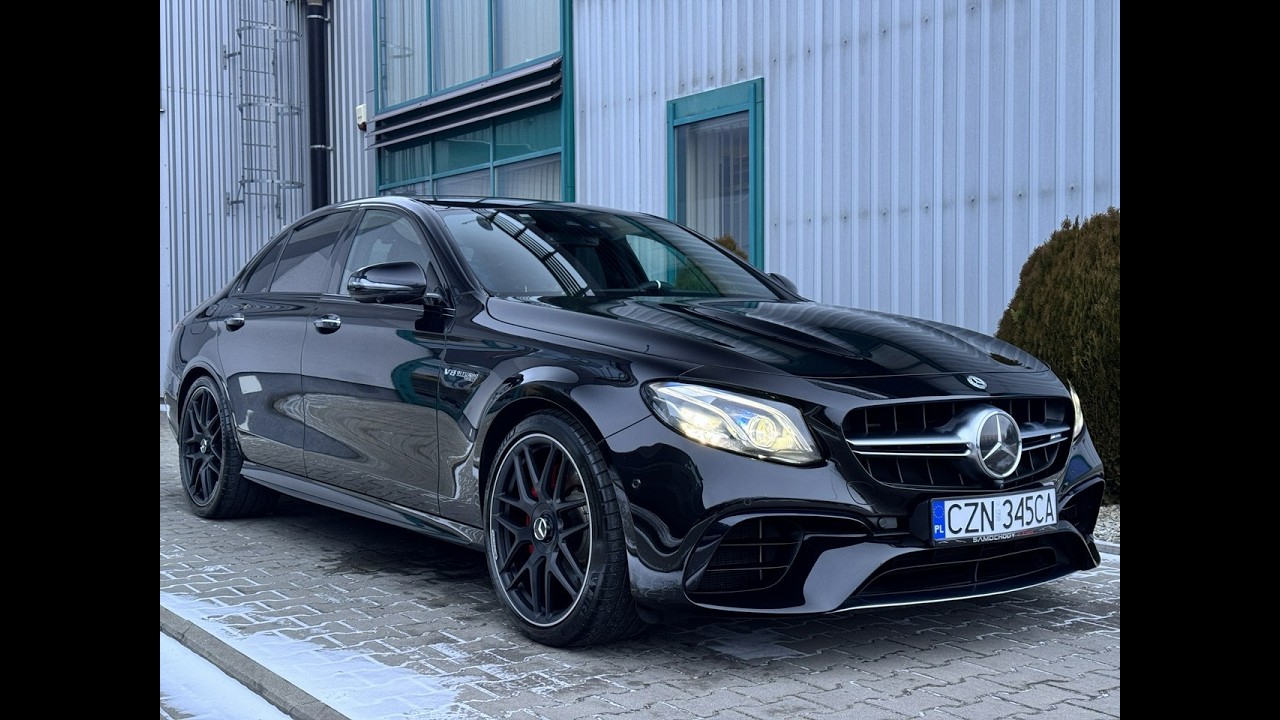 Wideoprezentacja - Mercedes-Benz E63s 4Matic+ 612 KM, W213, 2018.