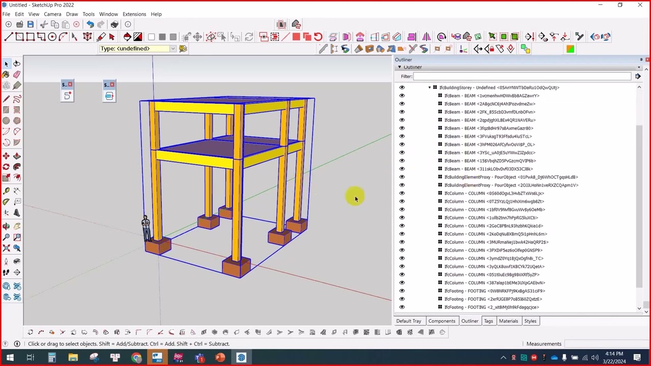 Tekla TIP - Building hierarchy