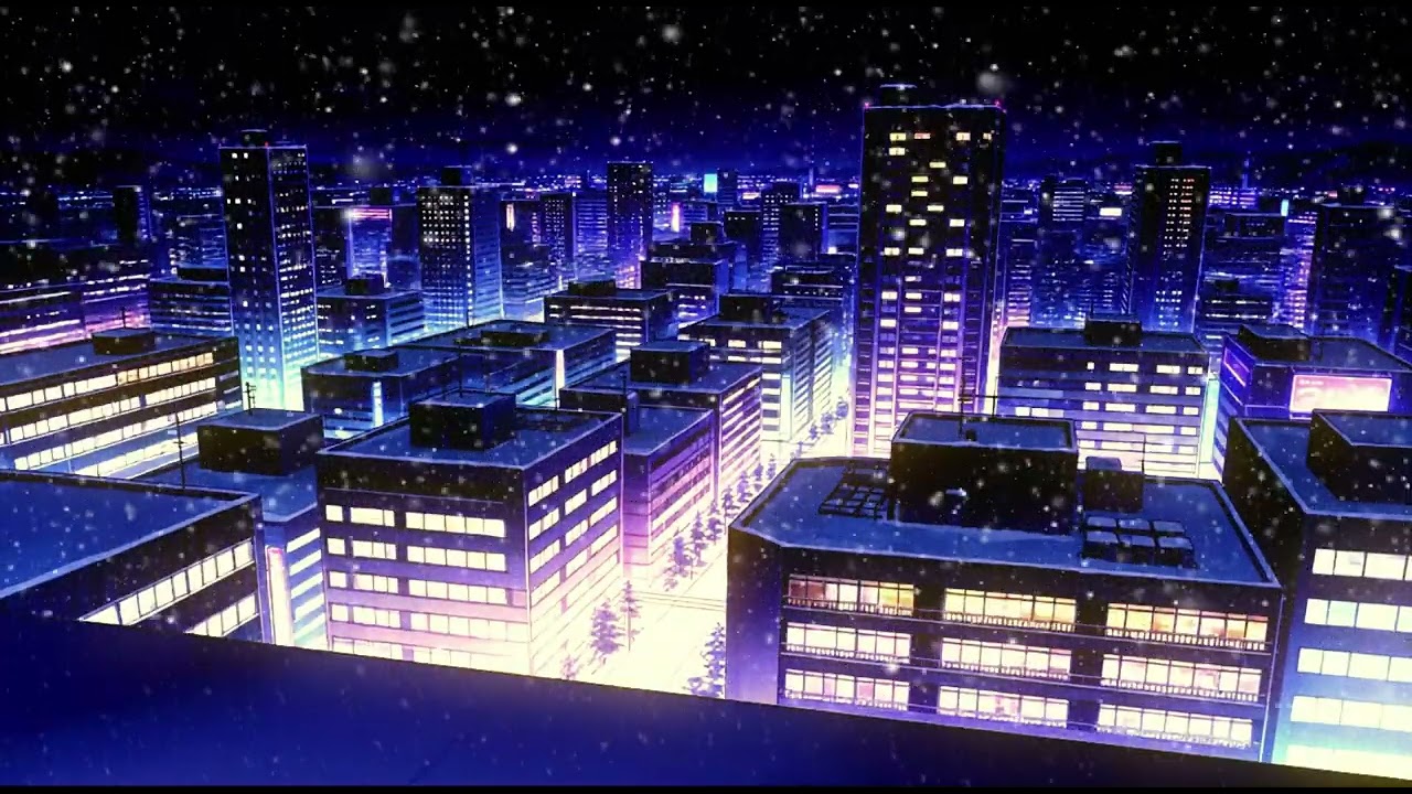 Snowfall at Night | Quiet Ambient Music for Sleep, Study, and Relaxation