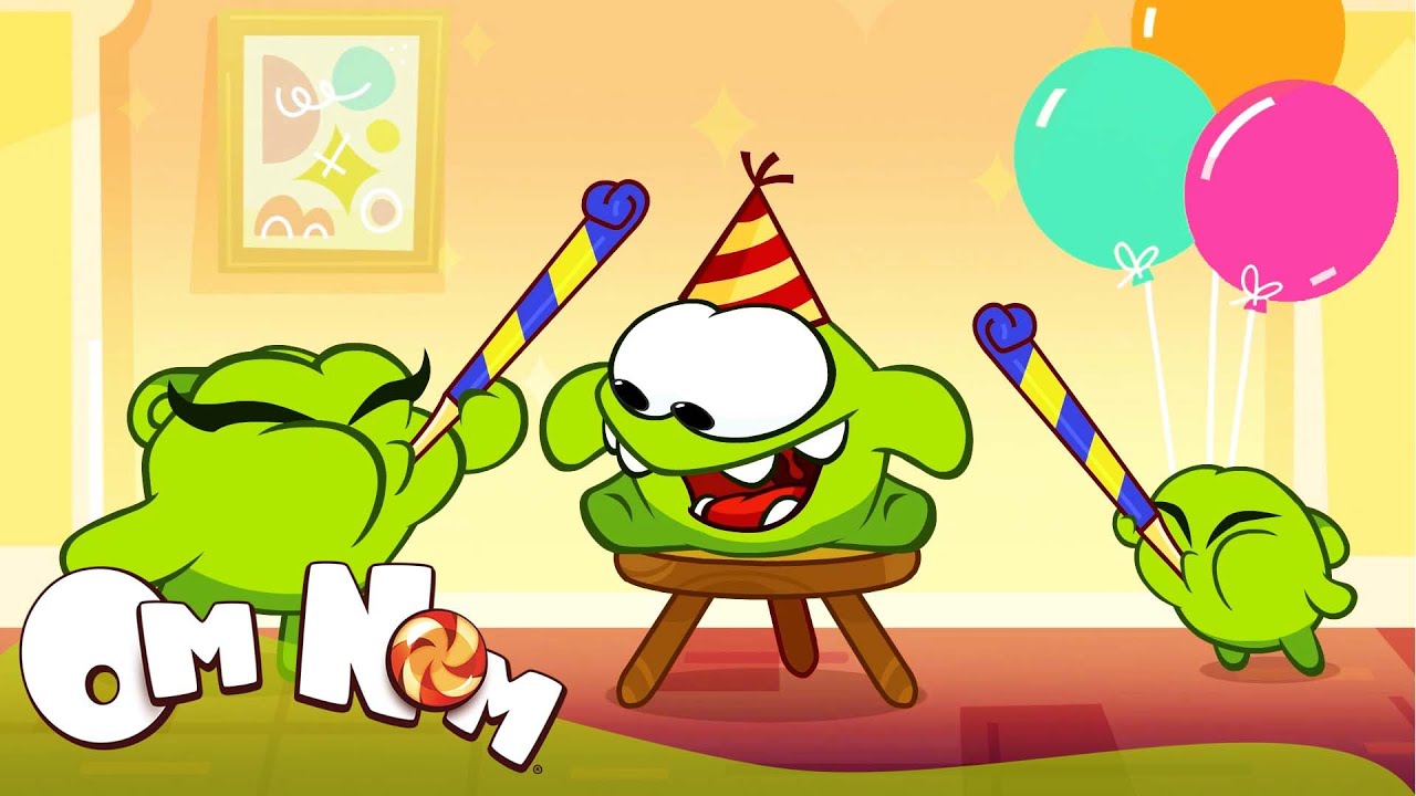 Birthday party! | Cut The Rope | Om Nom Stories