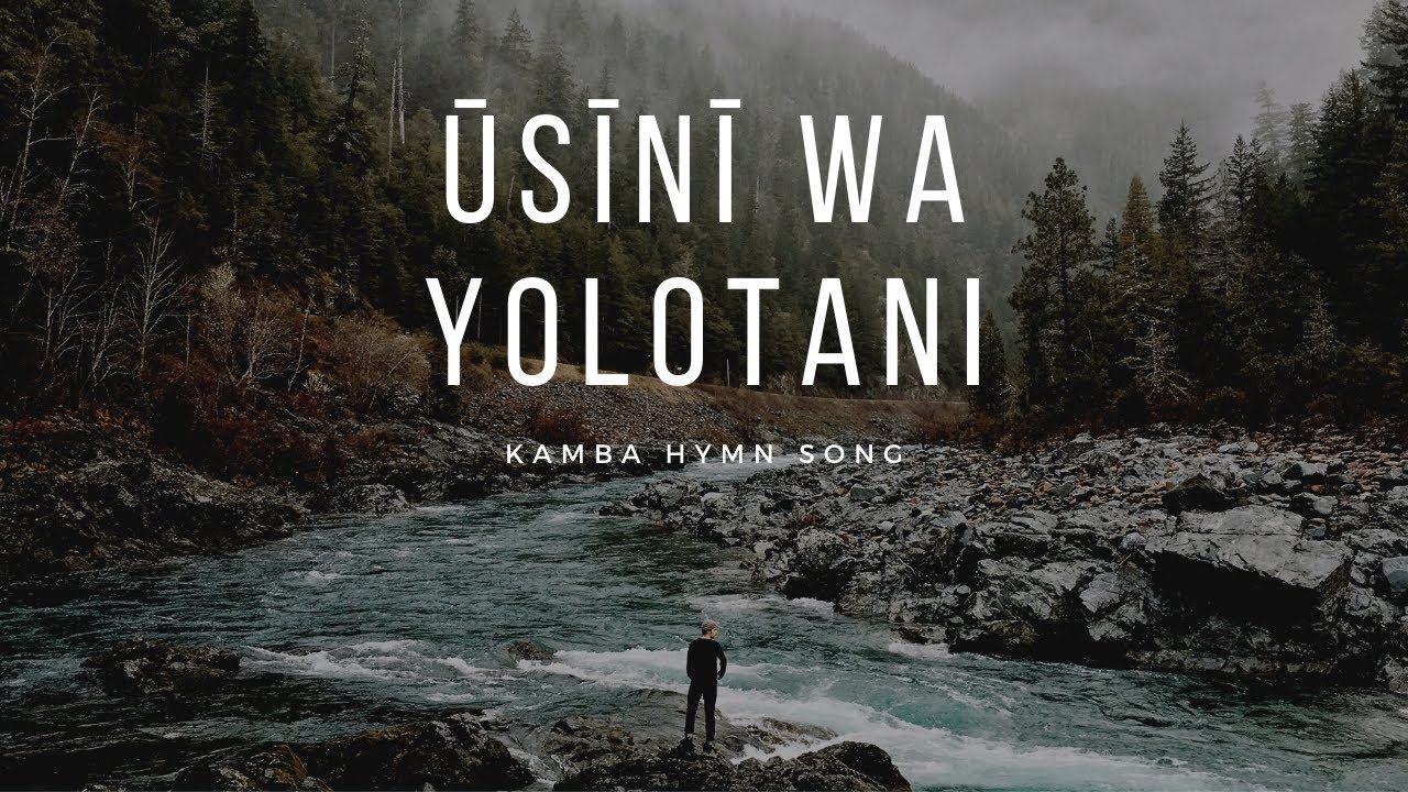 ŪSĪNĪ WA YOLOTANI   (ON JORDAN'S STORMY BANKS)