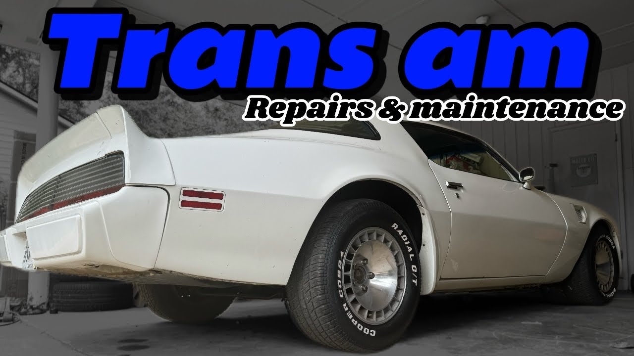 TRANS AM / maintenance and refresh / spray can suspension restoration - aluminum wheel polish