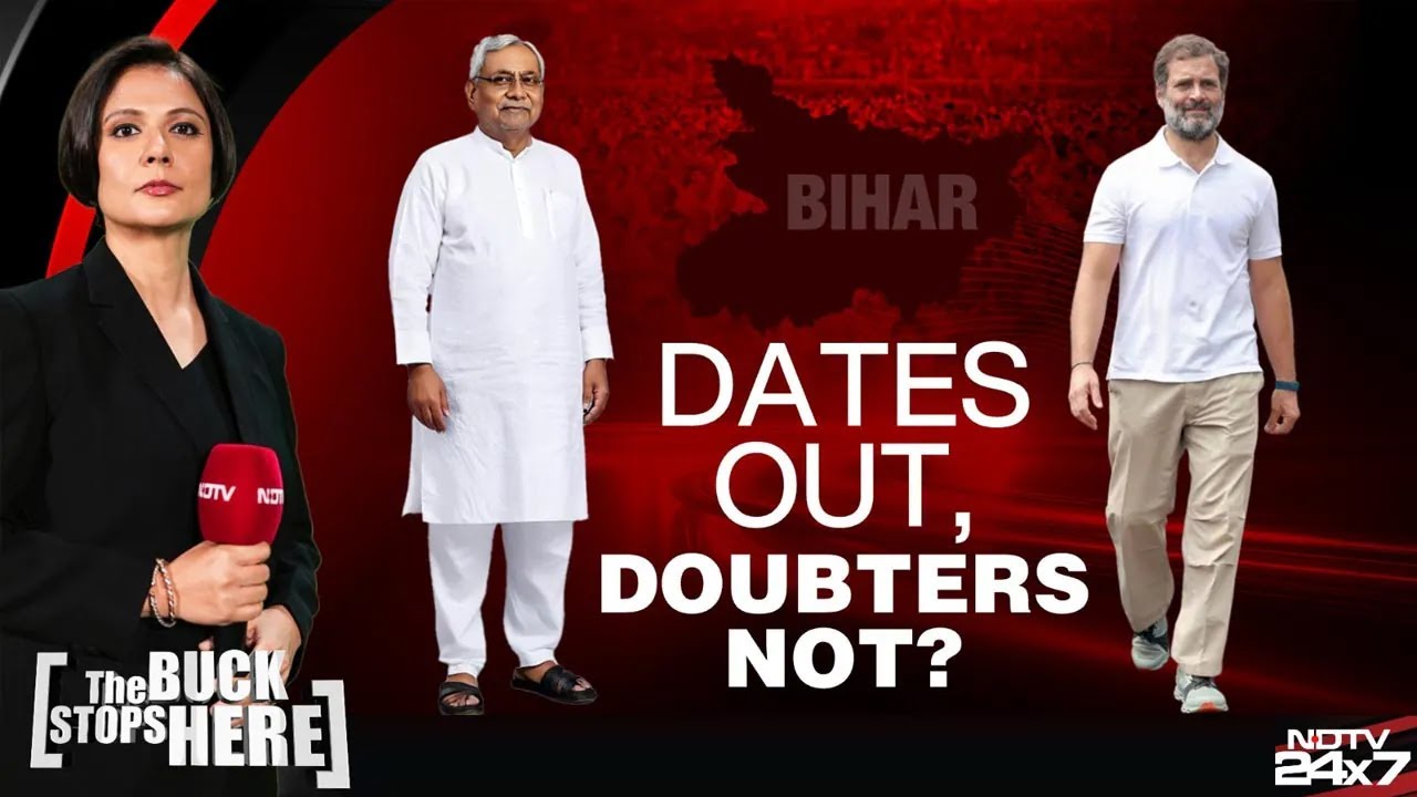 Bihar Election 2025 | Bihar Poll Dates Out, Opposition Questions Poll Panel Again