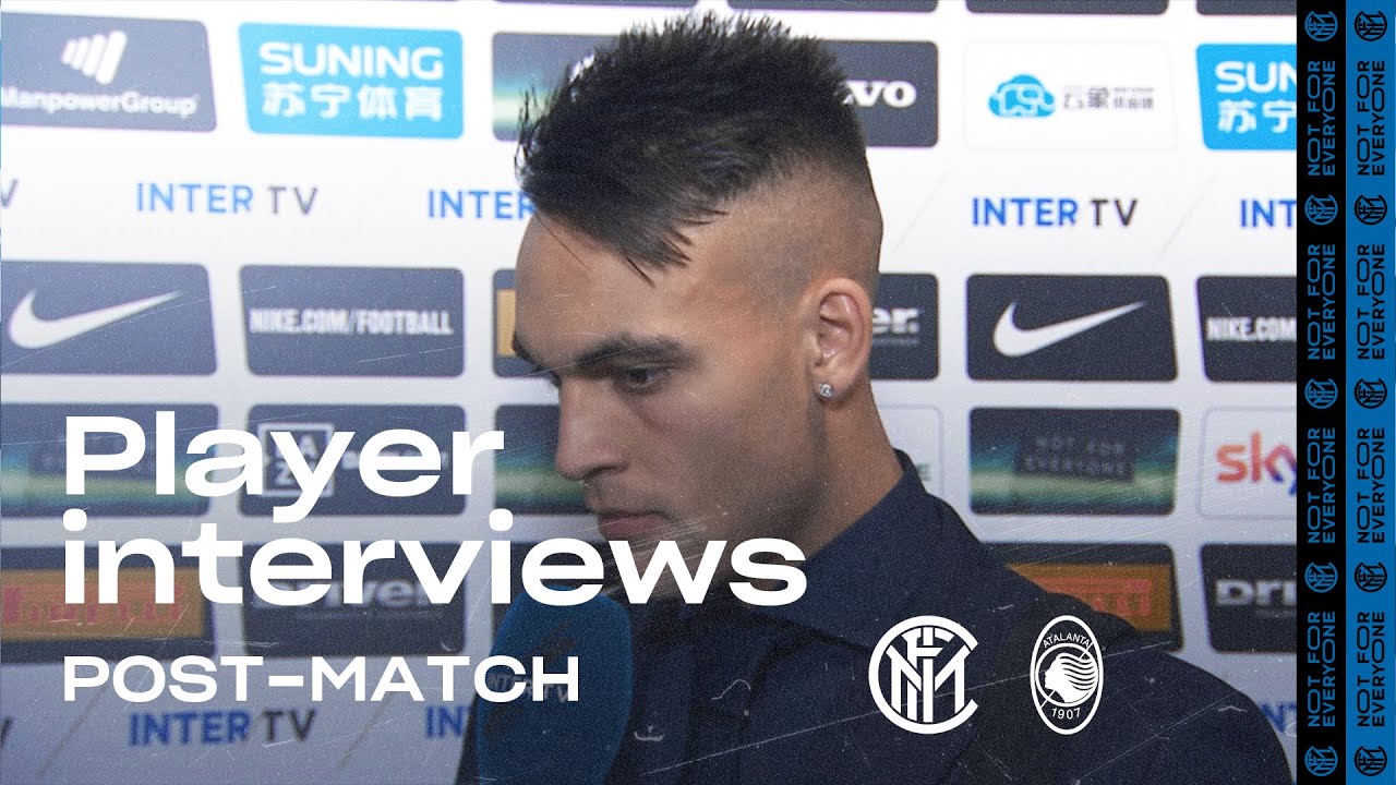 INTER 1-1 ATALANTA | LAUTARO + HANDANOVIC + SENSI EXCLUSIVE INTERVIEWS [SUB ENG]