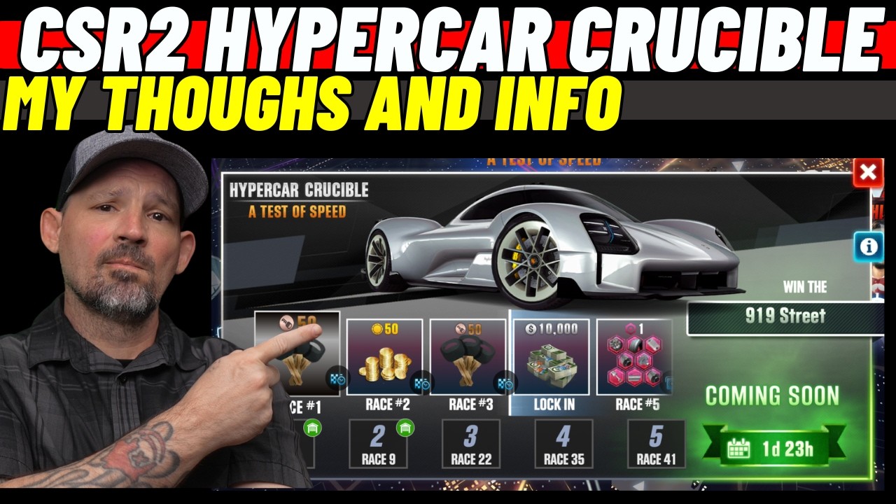 Тест скорости гиперкара CSR2 в режиме Crucible — насколько он хорош?