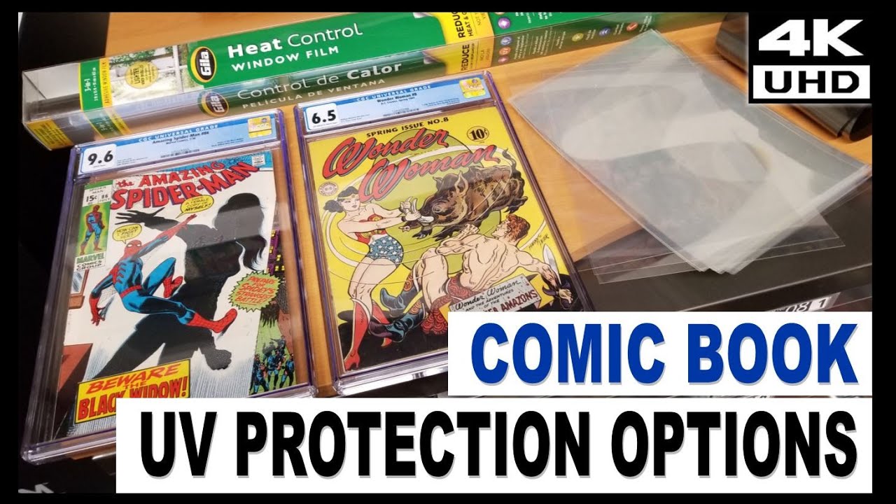Comic Book UV Protection for my Collection - 4K UHD