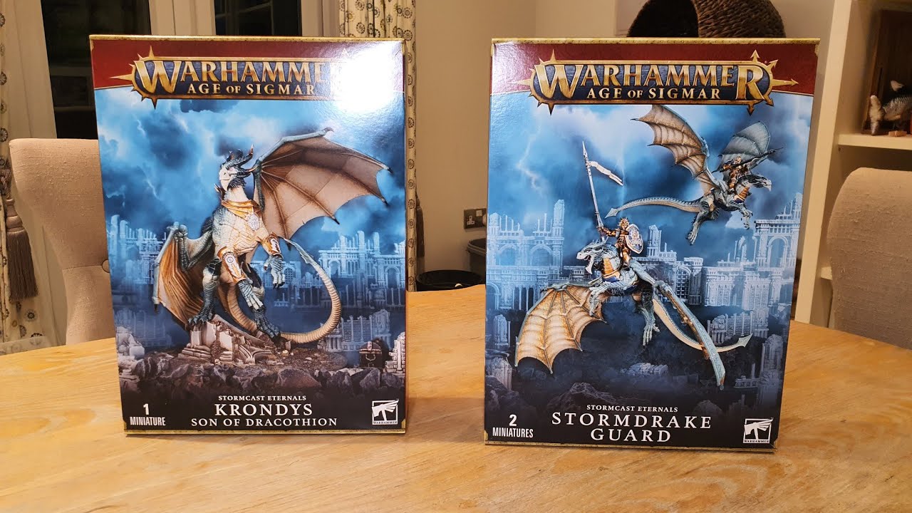 Unboxing: New Stormcast Eternals - Krondys and Stormdrake Guard