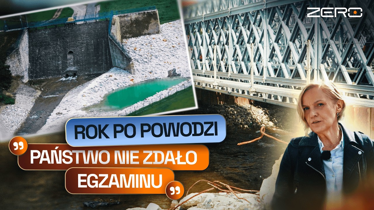 ZAPORA NIEODBUDOWANA. LUDZIE BOJĄ SIĘ  WODY. GŁUCHOŁAZY I STRONIE ŚLĄSKIE ROK PO POWODZI