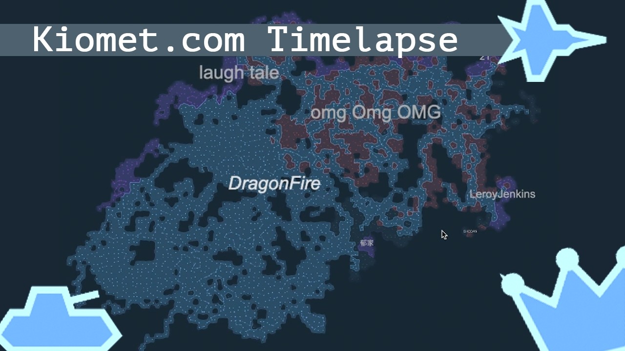 Reaching #1 In The Leaderboard | Kiomet.com Timelapse + Music