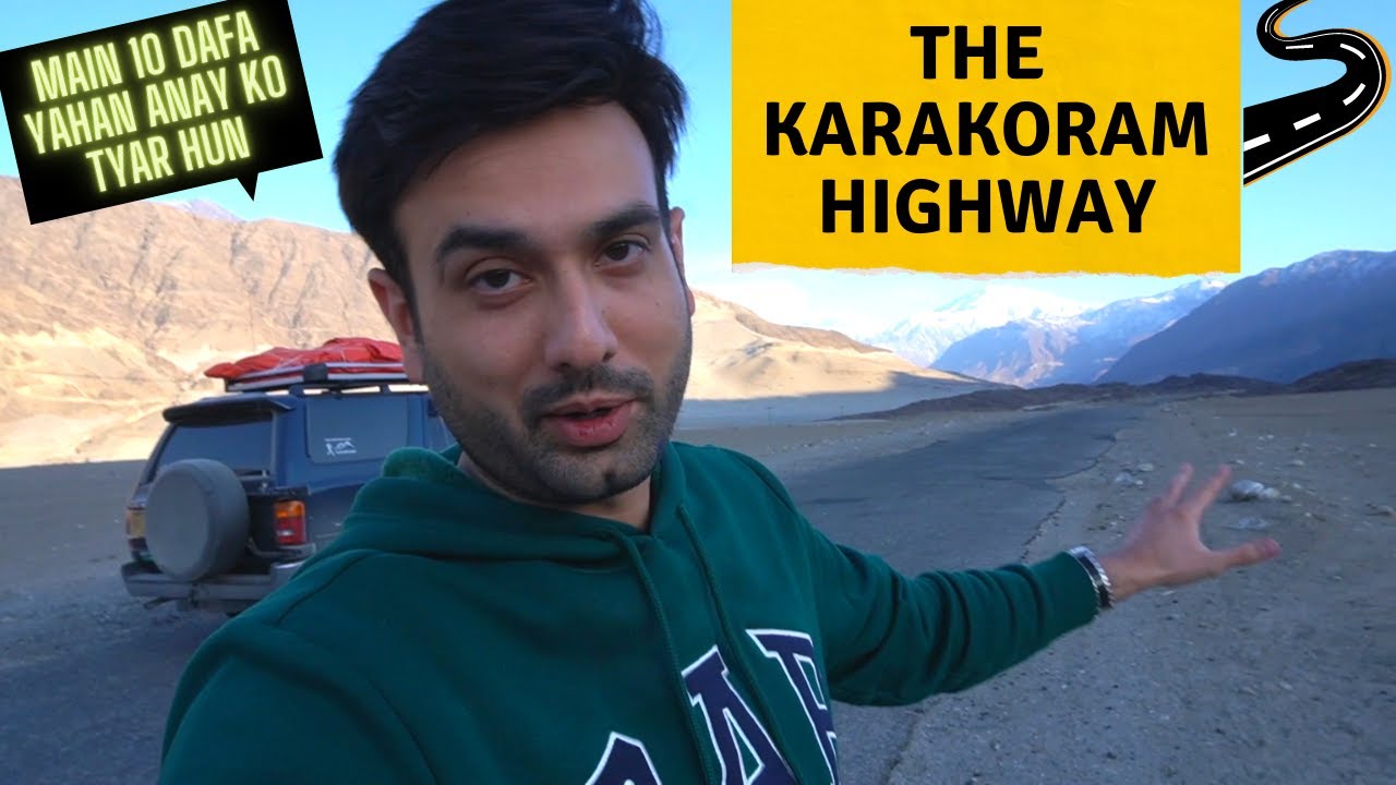 Driving to GILGIT from LAHORE || Karakoram Highway || HUNZA WINTER ROAD TRIP 2021
