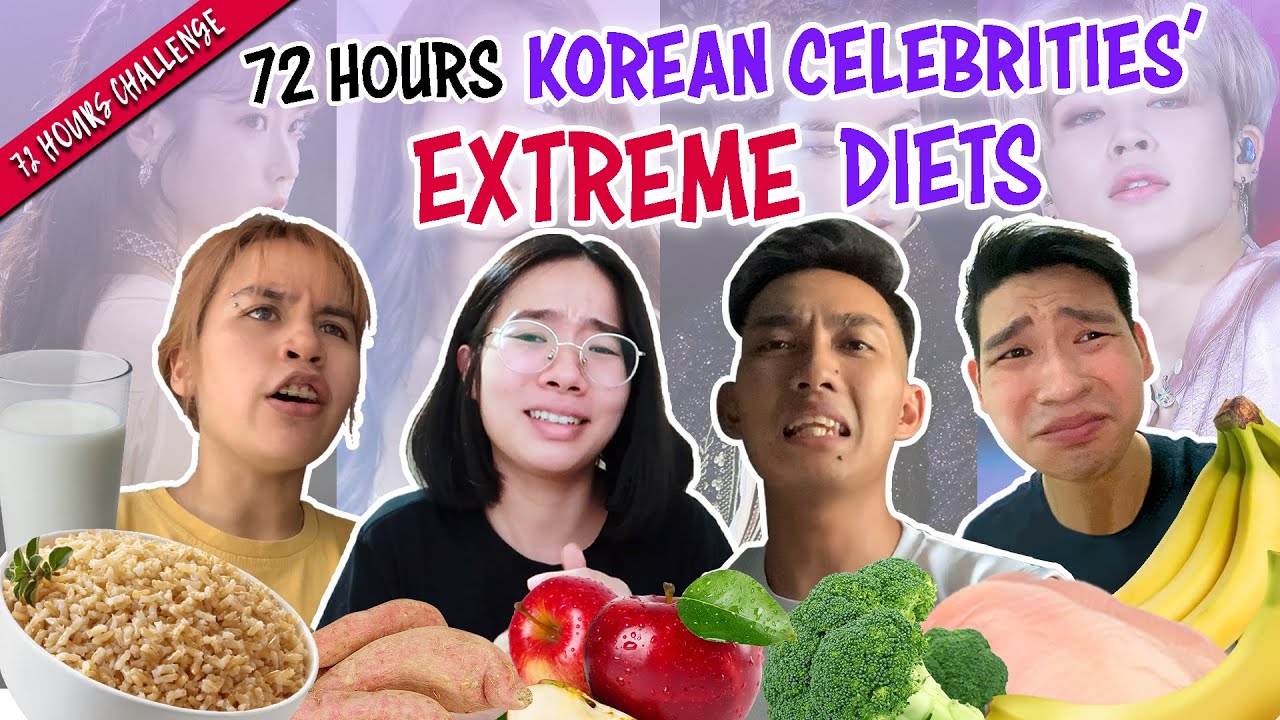We Tried Korean Celebs' Extreme Diets for 72 Hours! | 72 Hours Challenges | EP 18