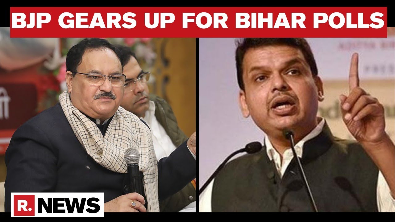 Bihar 2020 Polls: BJP President JP Nadda & Fmr Maharashtra CM Devendra Fadnavis To Visit The State
