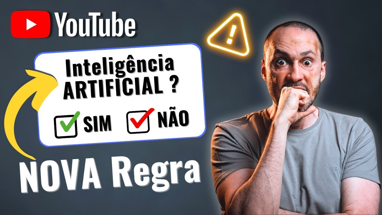 [NOVA REGRA] YouTube OBRIGA informar 
