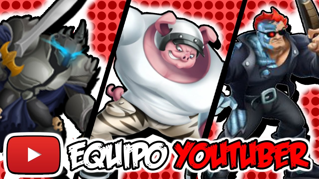 EQUIPO YOUTUBER - WildCat, Terroriser y MMoMonster - Monster Legends Review