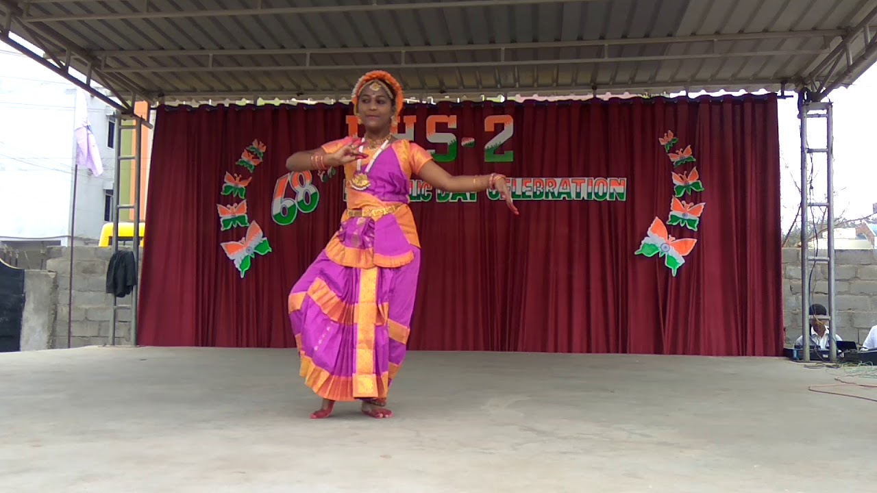 Welcome dance @ 68th Republic Day celebrations