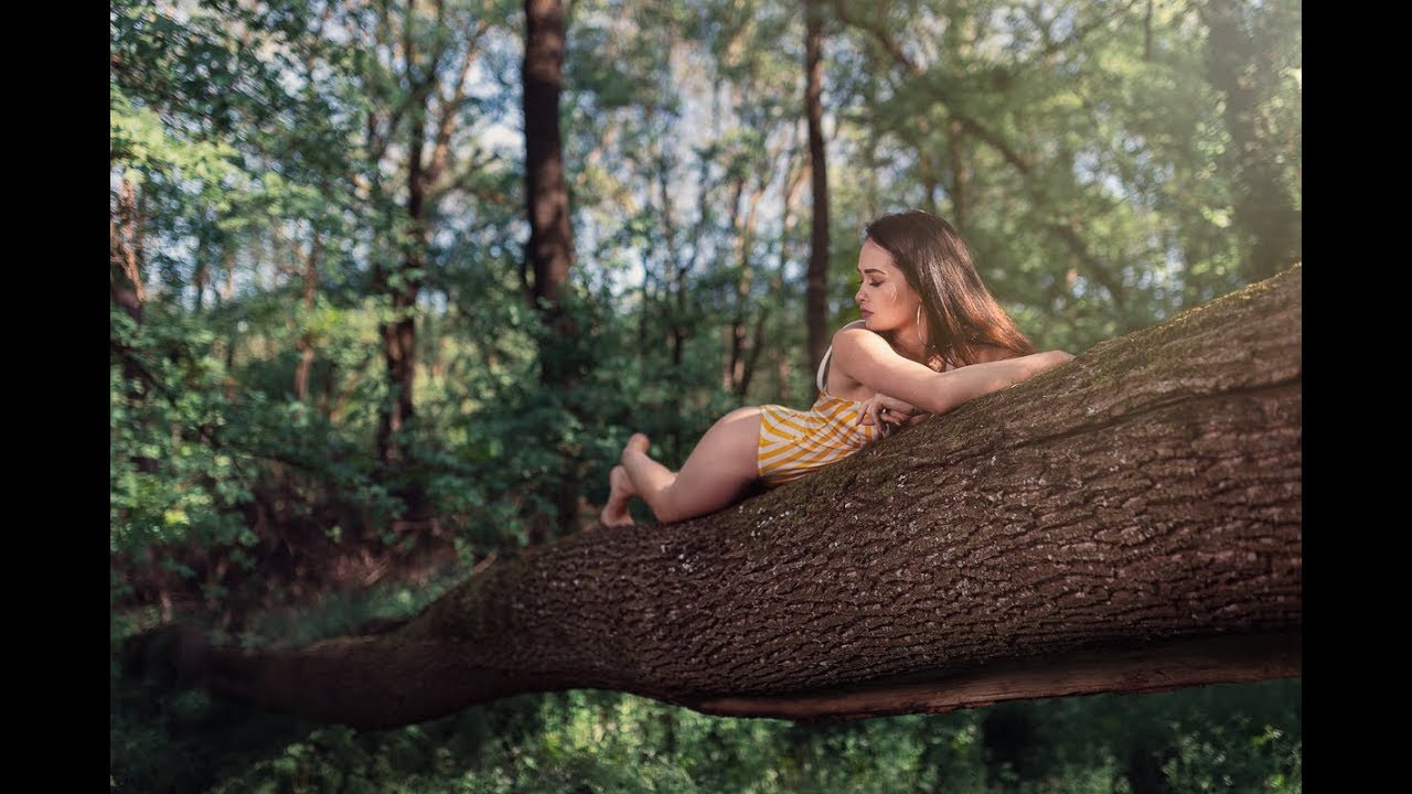 Forest swimsuit   photoshoot used DYnaphos parabolic an godox ad200