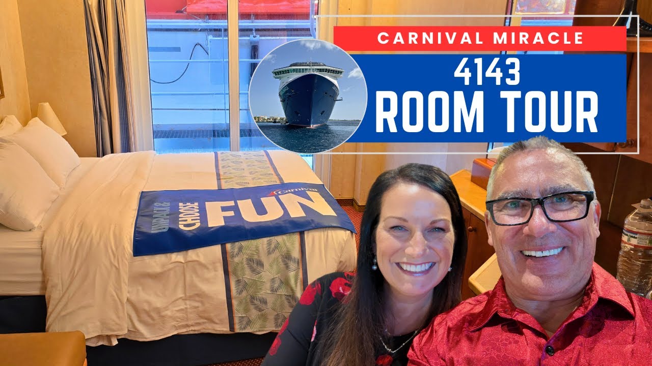 Obstructed Window Cabin 4143 Carnival Miracle  &ndash; What You NEED to Know Before Booking! 🛏️✨