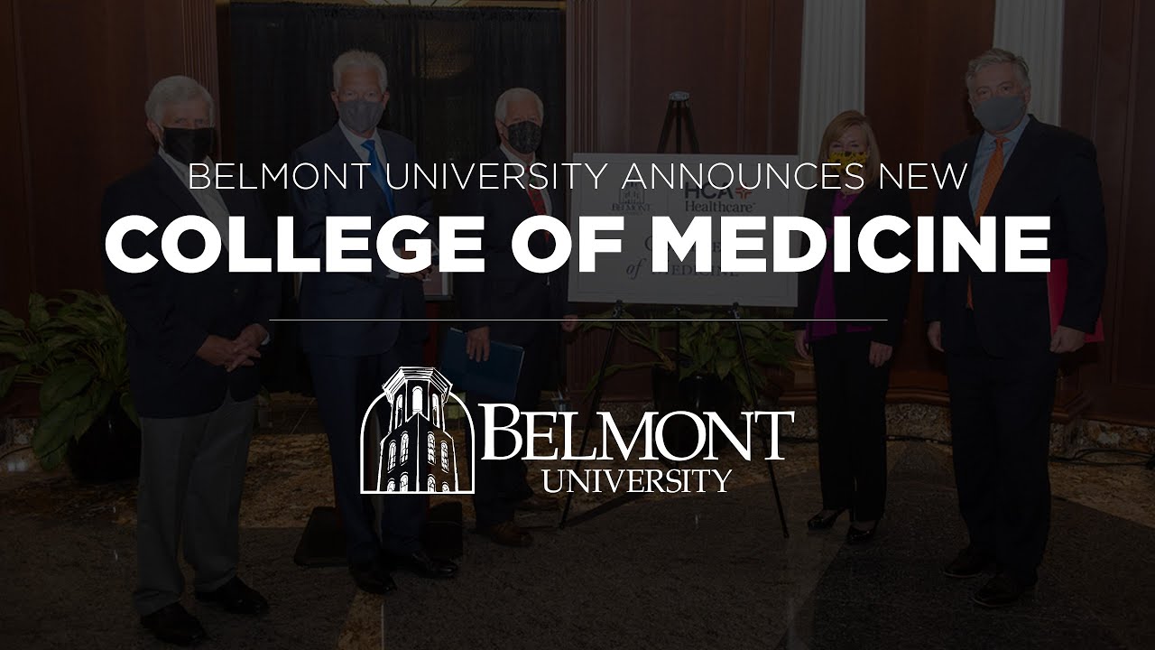 Belmont University Announces New College of Medicine