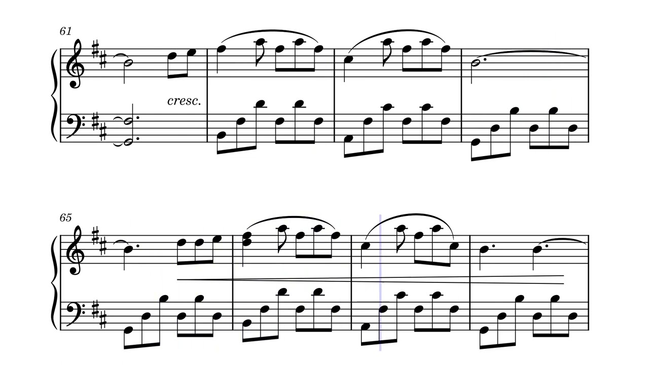 Serenidade - Vincenzo Crimaco SCORE VIDEO TUTORIAL