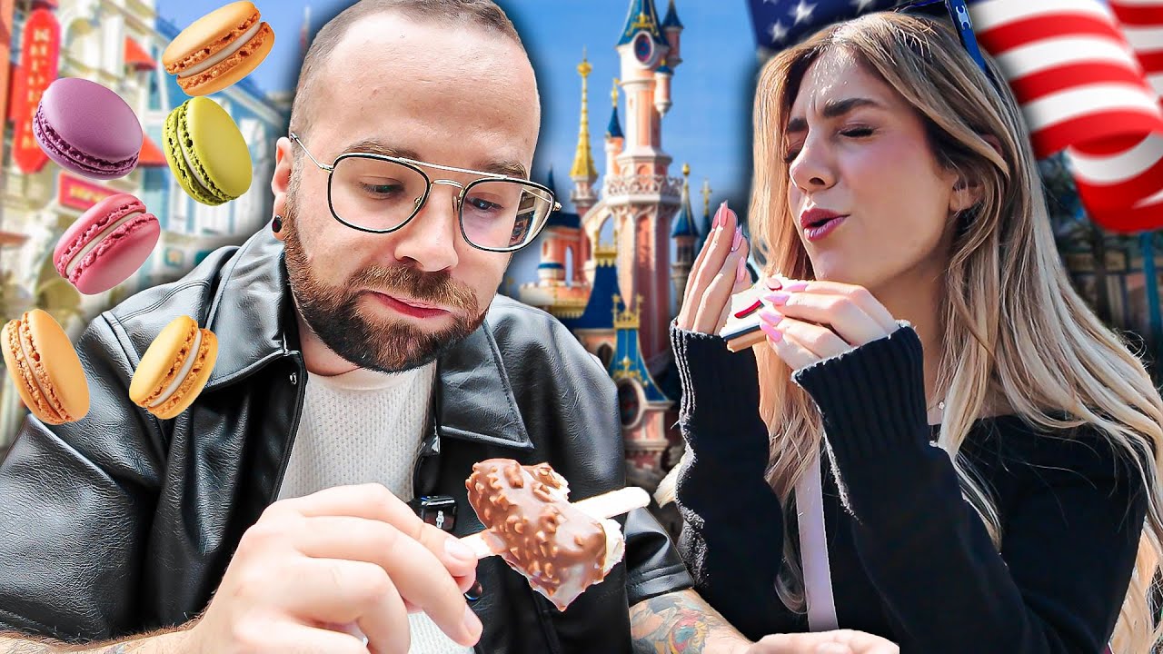 UNE AMÉRICAINE TEST LA FOOD DE DISNEYLAND PARIS, C’EST DRÔLE