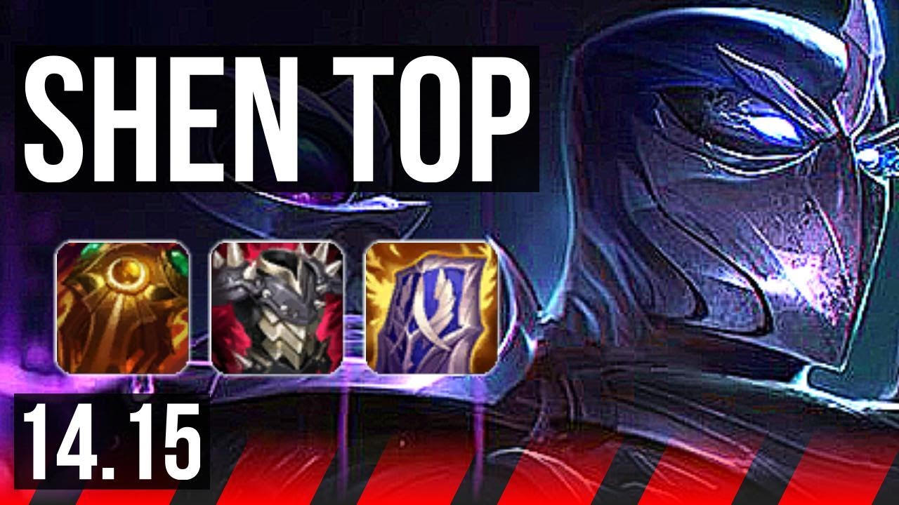 SHEN vs NASUS (TOP) | 70% winrate, 7/3/12 | EUNE Master | 14.15