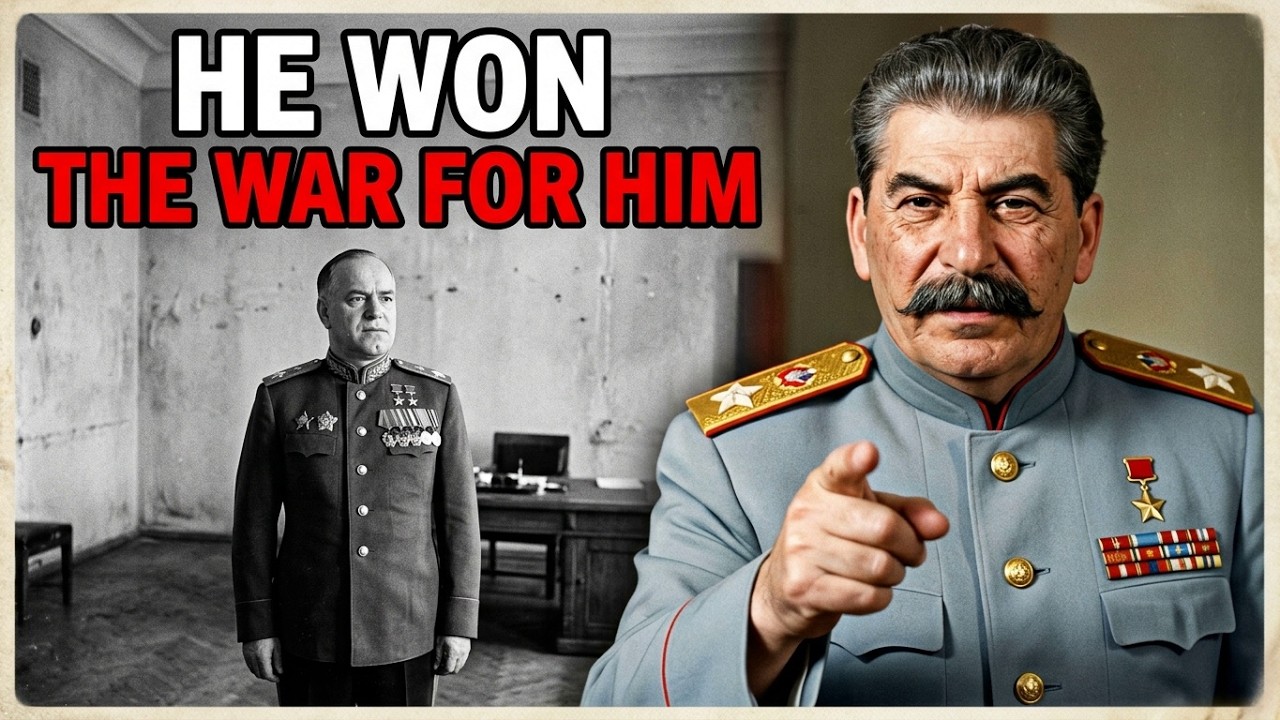 Что Сталин сделал с генералом, который выиграл для него войну?