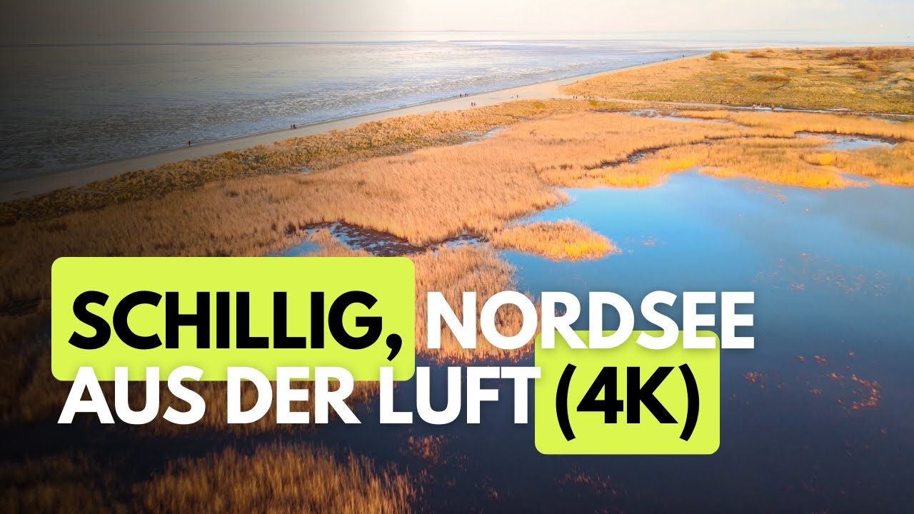 Schillig aus der Luft (2024) in 4k #nordsee #drohnenaufnahmen