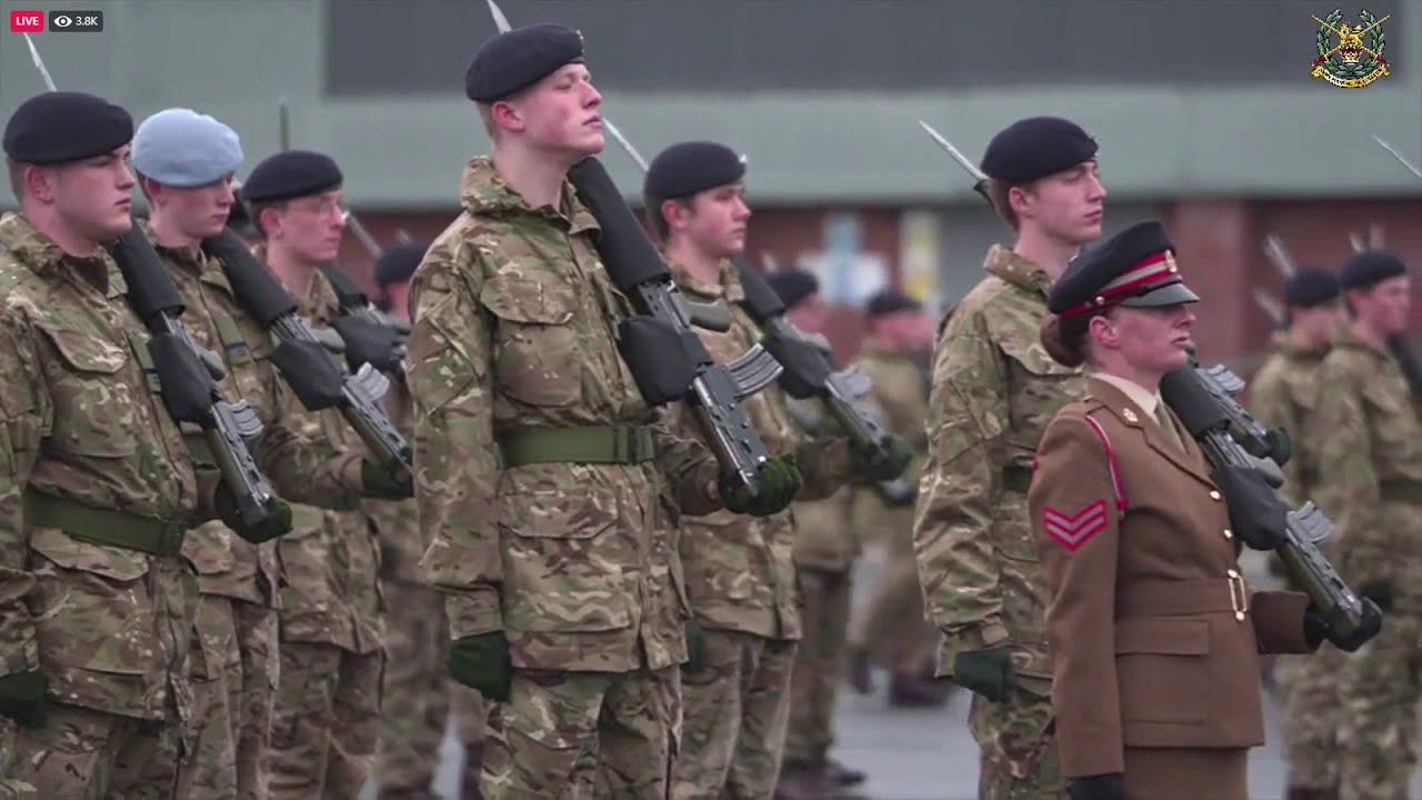 Passing out Parade Harrogate 18/02/2021 Sapper Shane Wilson