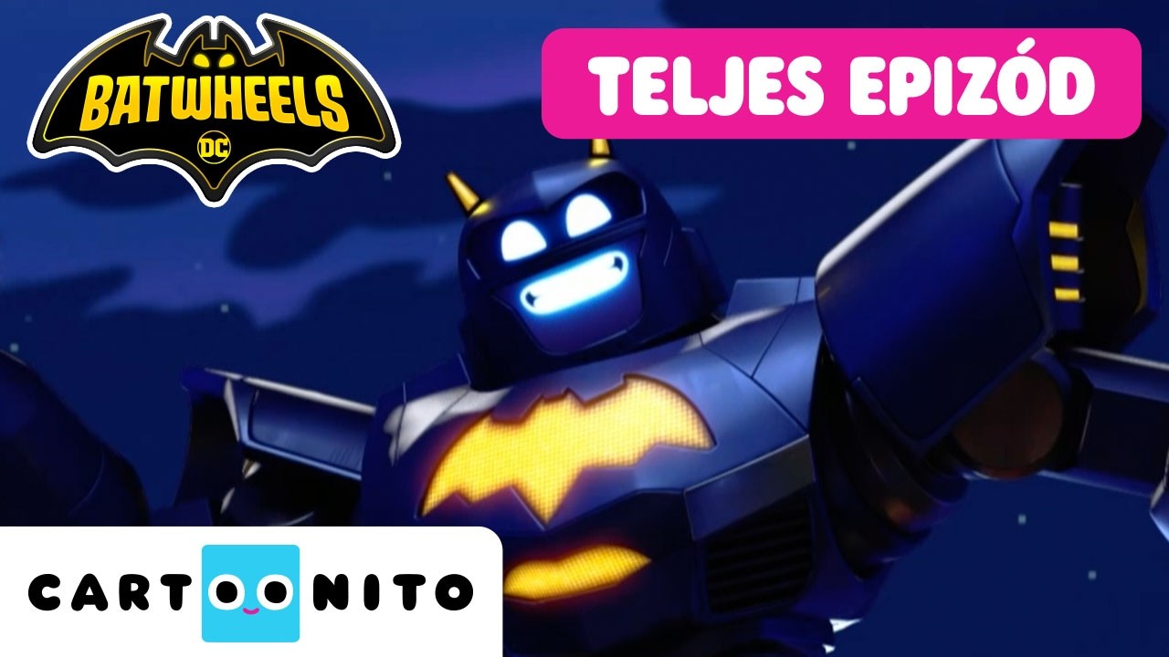 🚗💥 Teljes Epiz&oacute;d: The Ulti-Bat Rises 1. R&eacute;sz | #BATWHEELS | @CartoonitoHU​