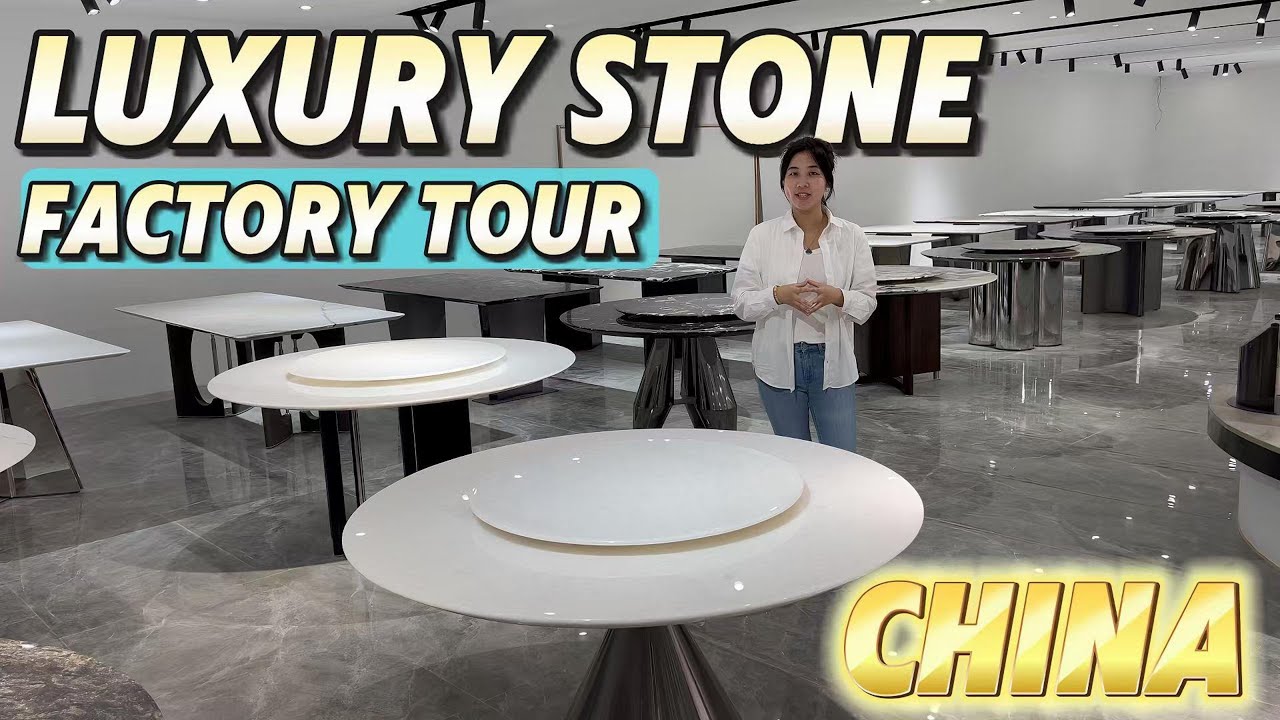 Inside China’s Luxury Stone Furniture Factory