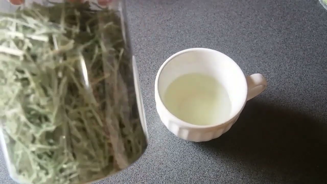 メヒシバ茶を作って飲んでみた